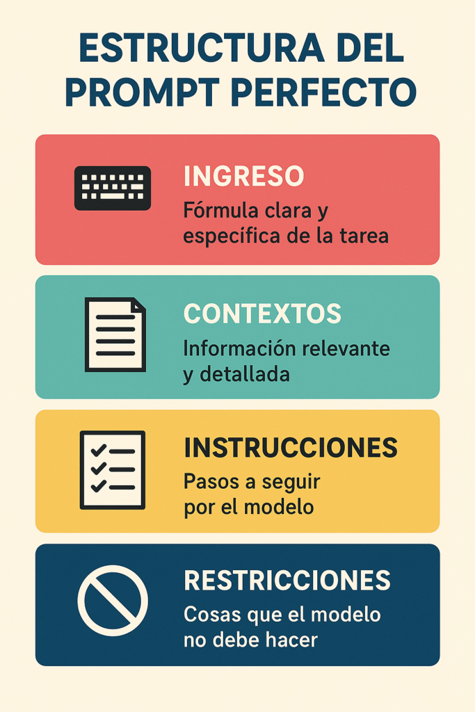 estructura del prompt perfecto